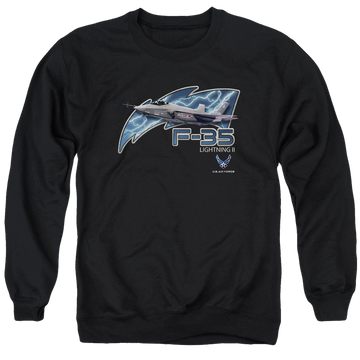 U.S. Air Force F35 - Men's Crewneck Sweatshirt Men's Crewneck Sweatshirt U.S. Air Force   