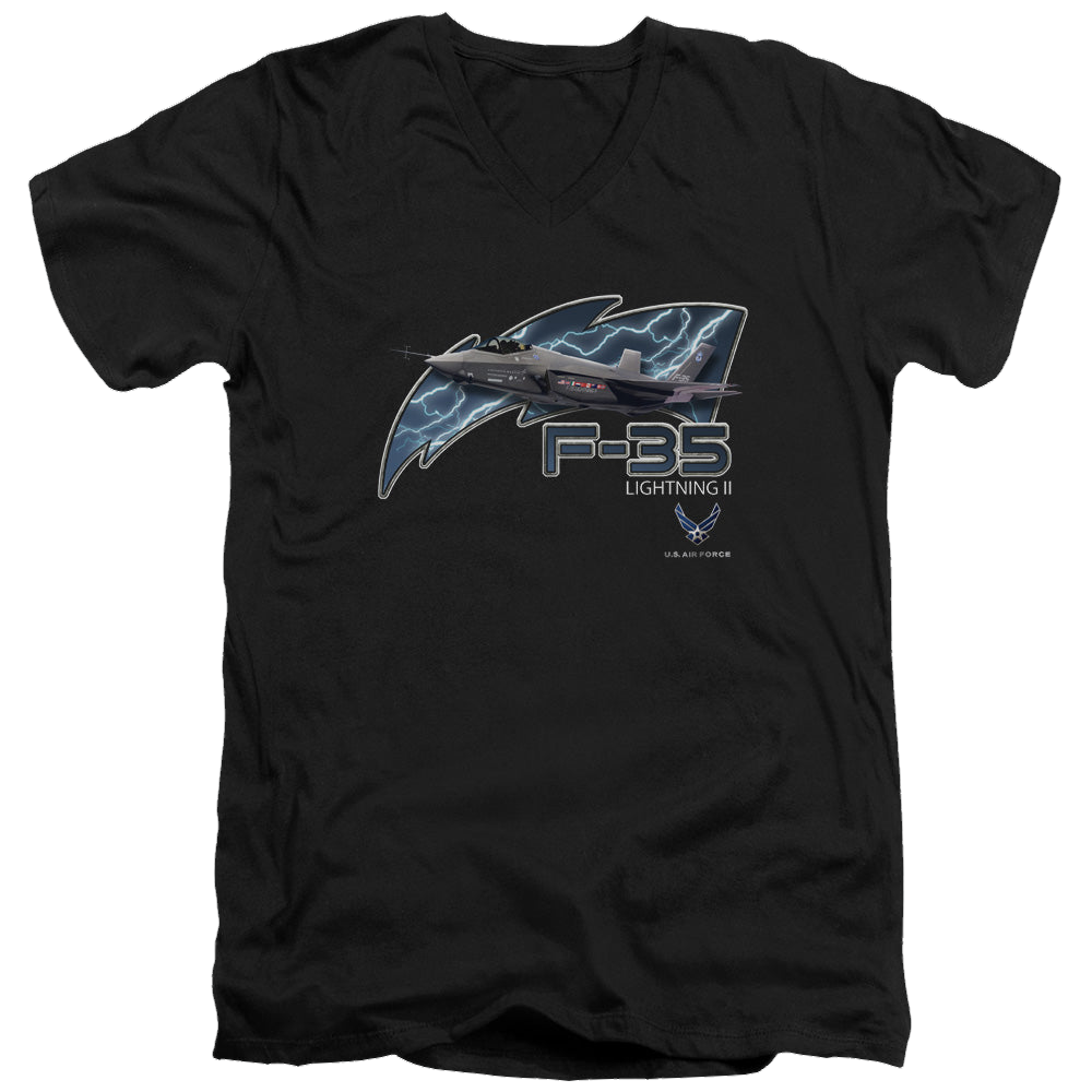 U.S. Air Force F35 - Men's V-Neck T-Shirt Men's V-Neck T-Shirt U.S. Air Force   