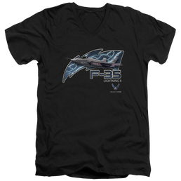 U.S. Air Force F35 - Men's V-Neck T-Shirt Men's V-Neck T-Shirt U.S. Air Force   