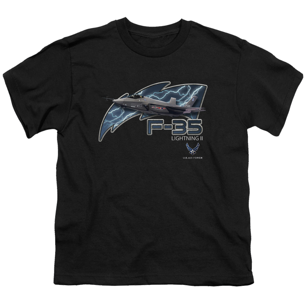 U.S. Air Force F35 - Youth T-Shirt Youth T-Shirt (Ages 8-12) U.S. Air Force   