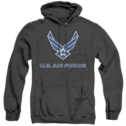 U.S. Air Force Logo - Heather Pullover Hoodie Heather Pullover Hoodie U.S. Air Force   