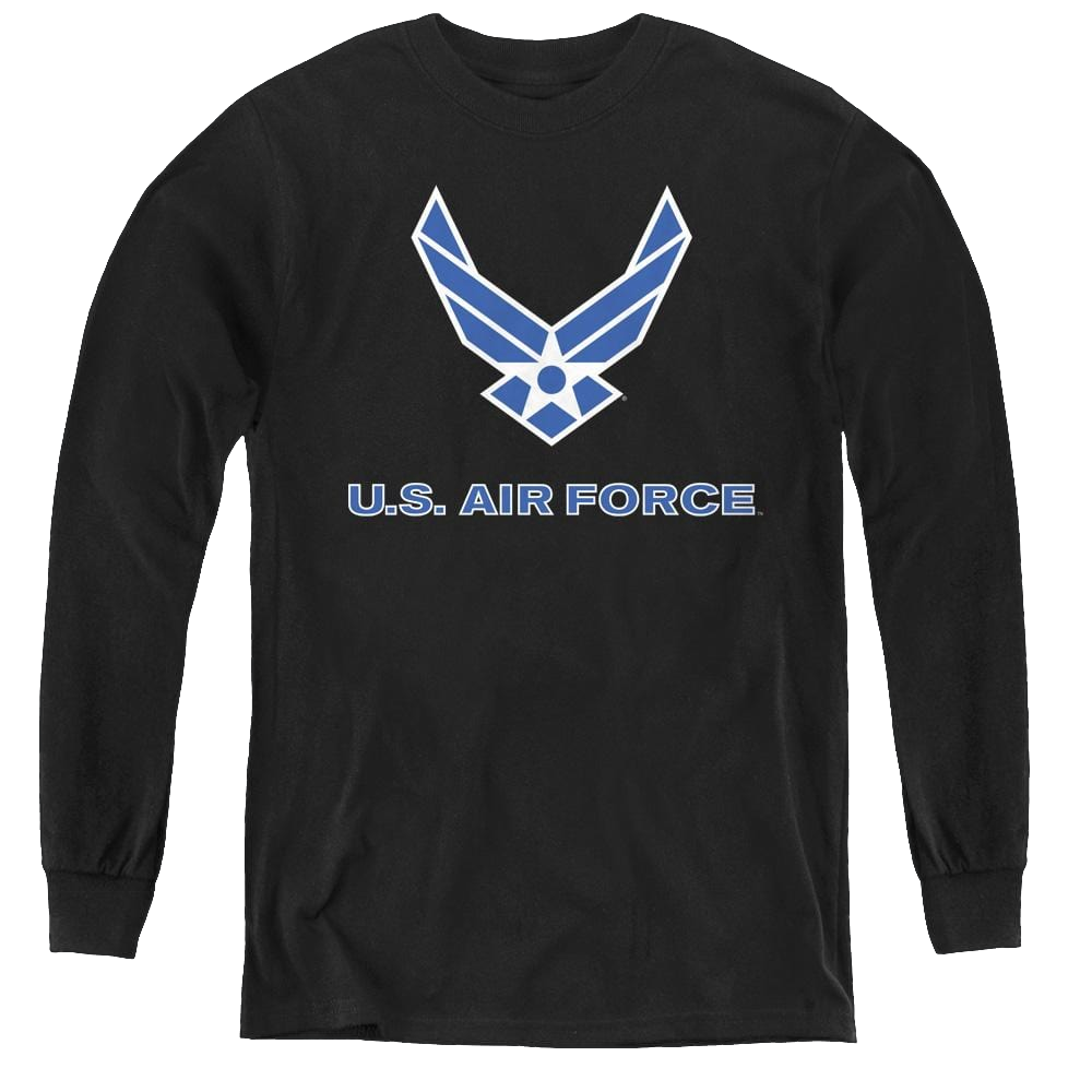 U.S. Air Force Logo - Youth Long Sleeve T-Shirt Youth Long Sleeve T-Shirt U.S. Air Force   