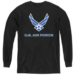 U.S. Air Force Logo - Youth Long Sleeve T-Shirt Youth Long Sleeve T-Shirt U.S. Air Force   