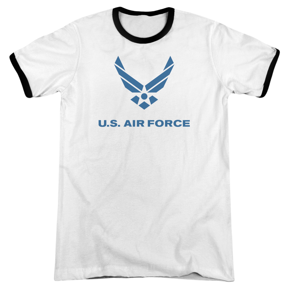 Air Force Distressed Logo - Men's Ringer T-Shirt Men's Ringer T-Shirt U.S. Air Force   