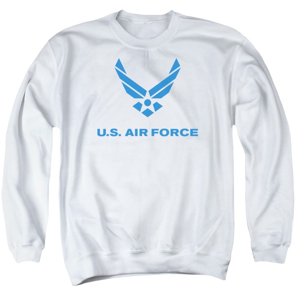 Air Force Distressed Logo - Men's Crewneck Sweatshirt Men's Crewneck Sweatshirt U.S. Air Force   