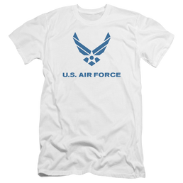 Air Force Distressed Logo - Men's Premium Slim Fit T-Shirt Men's Premium Slim Fit T-Shirt U.S. Air Force   