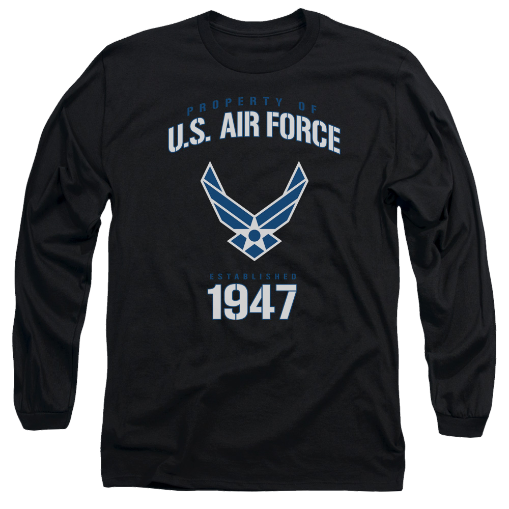 Air Force Property Of - Men's Long Sleeve T-Shirt Men's Long Sleeve T-Shirt U.S. Air Force   