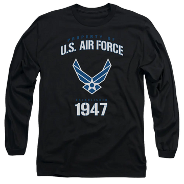 Air Force Property Of - Men's Long Sleeve T-Shirt U.S. Air Force
