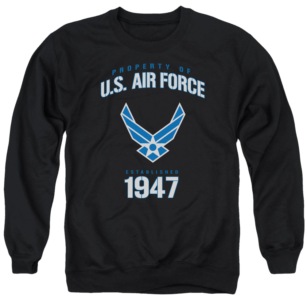 Air Force Property Of - Men's Crewneck Sweatshirt Men's Crewneck Sweatshirt U.S. Air Force   