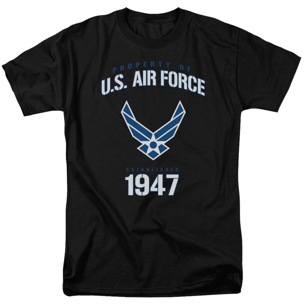Air Force Property Of - Men's Regular Fit T-Shirt Men's Regular Fit T-Shirt U.S. Air Force   
