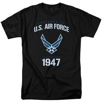 Air Force Property Of - Men's Regular Fit T-Shirt Men's Regular Fit T-Shirt U.S. Air Force   