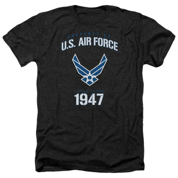 Air Force Property Of - Men's Heather T-Shirt U.S. Air Force