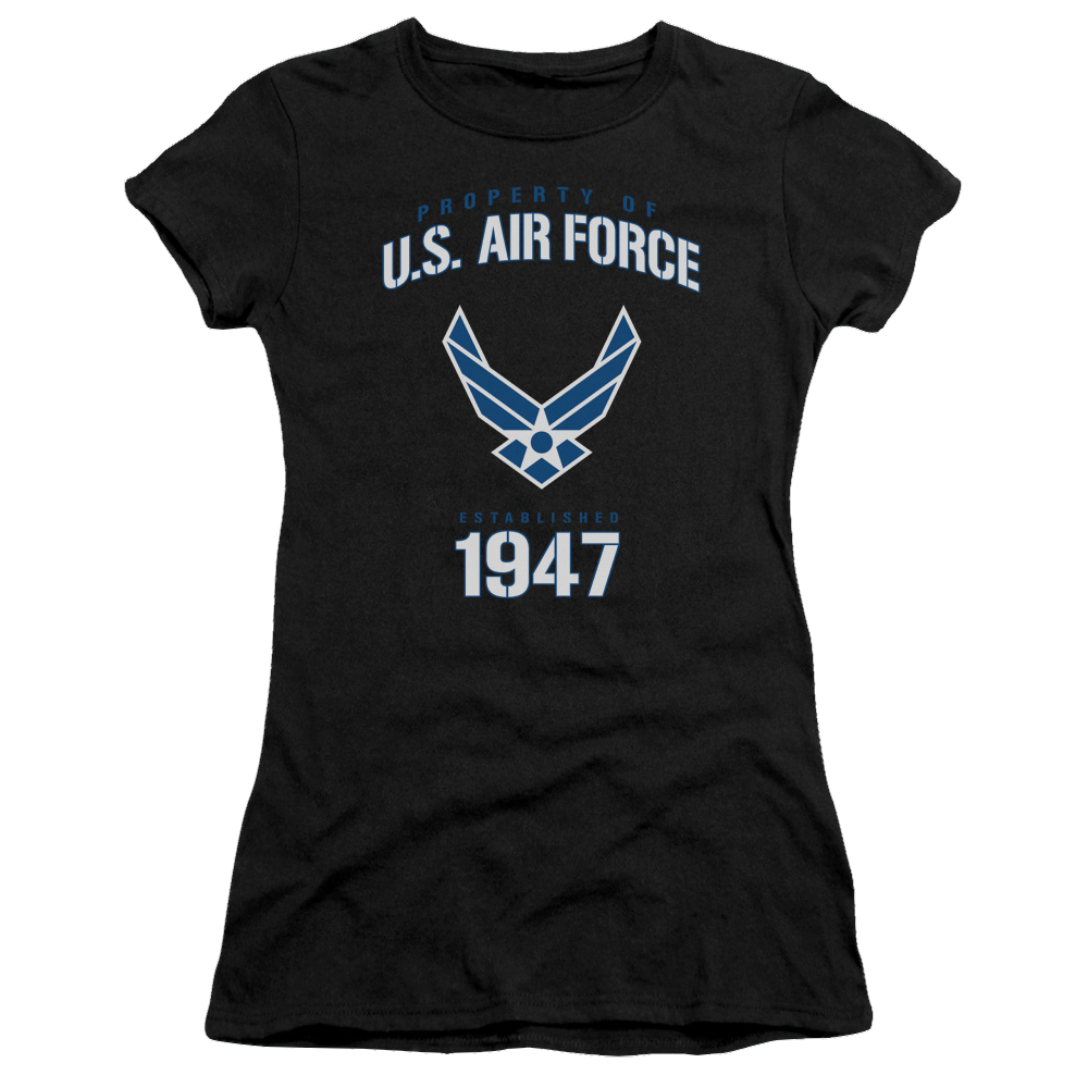 Air Force Property Of - Juniors T-Shirt Juniors T-Shirt U.S. Air Force   
