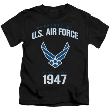Air Force Property Of - Kid's T-Shirt (Ages 4-7) U.S. Air Force