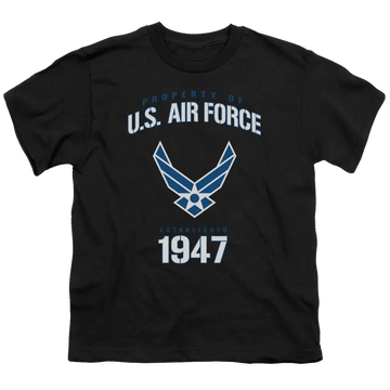 Air Force Property Of - Youth T-Shirt (Ages 8-12) U.S. Air Force