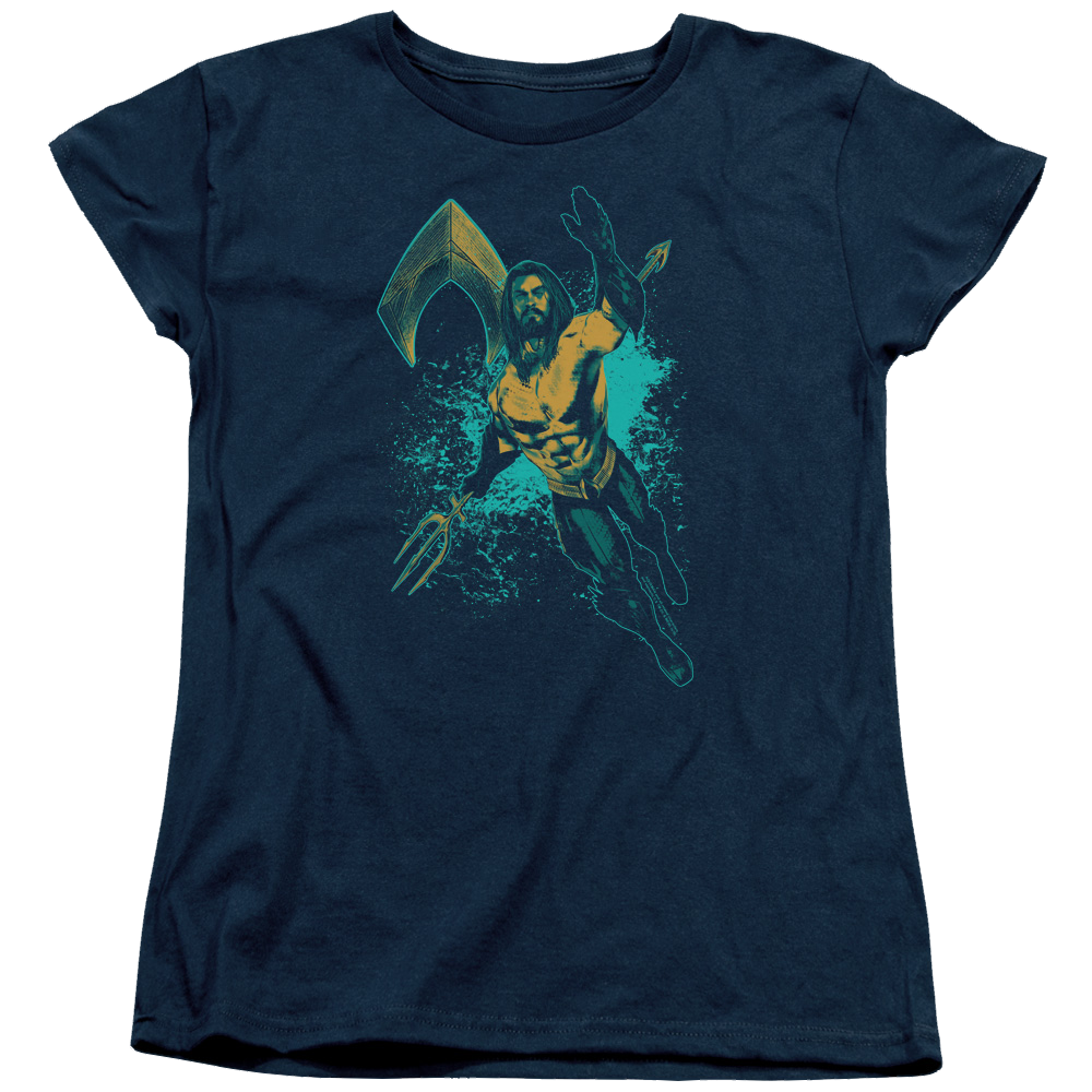Aquaman Movie Make A Splash - Women's T-Shirt Women's T-Shirt Aquaman   