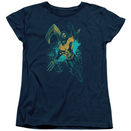 Aquaman Movie Make A Splash - Women's T-Shirt Women's T-Shirt Aquaman   