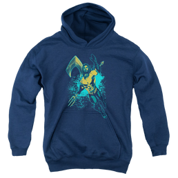 Aquaman Movie Make A Splash - Youth Hoodie Youth Hoodie (Ages 8-12) Aquaman   