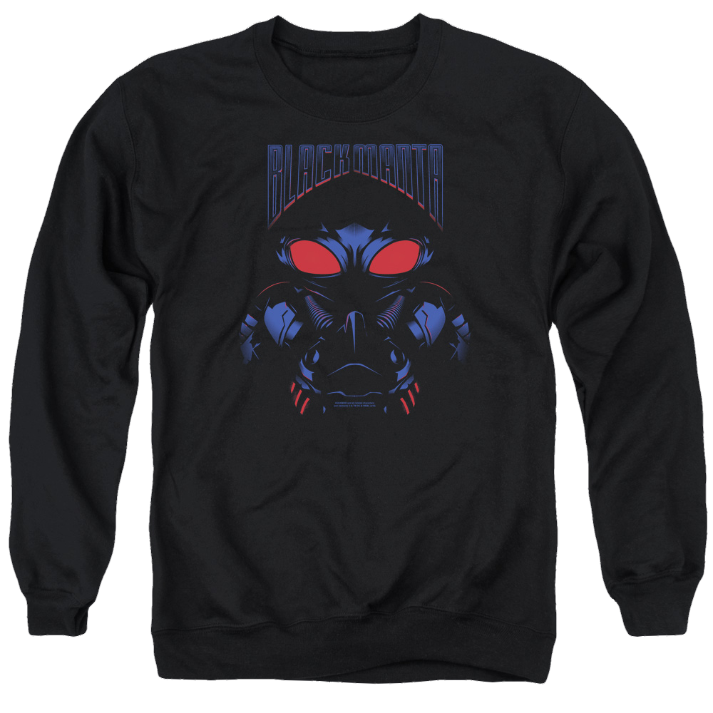 Aquaman Movie Black Manta - Men's Crewneck Sweatshirt Men's Crewneck Sweatshirt Aquaman   