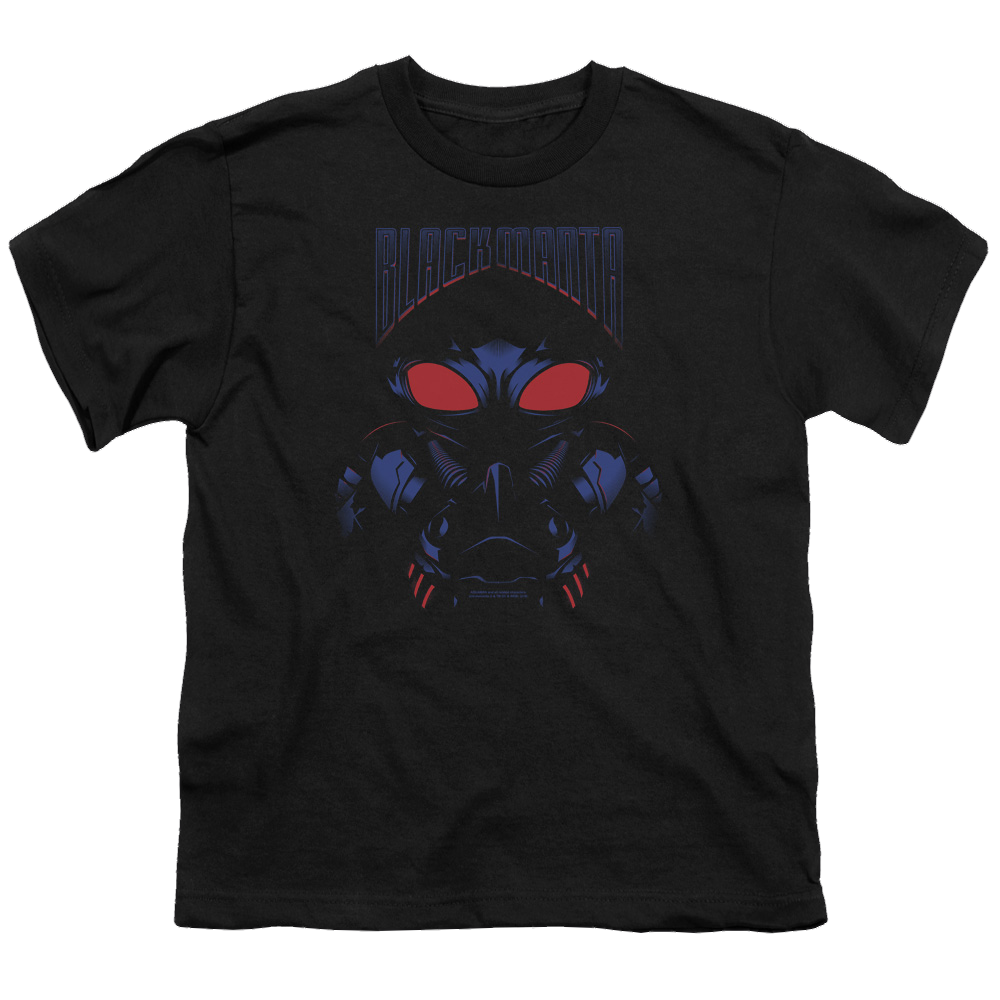 Aquaman Movie Black Manta - Youth T-Shirt Youth T-Shirt (Ages 8-12) Aquaman   