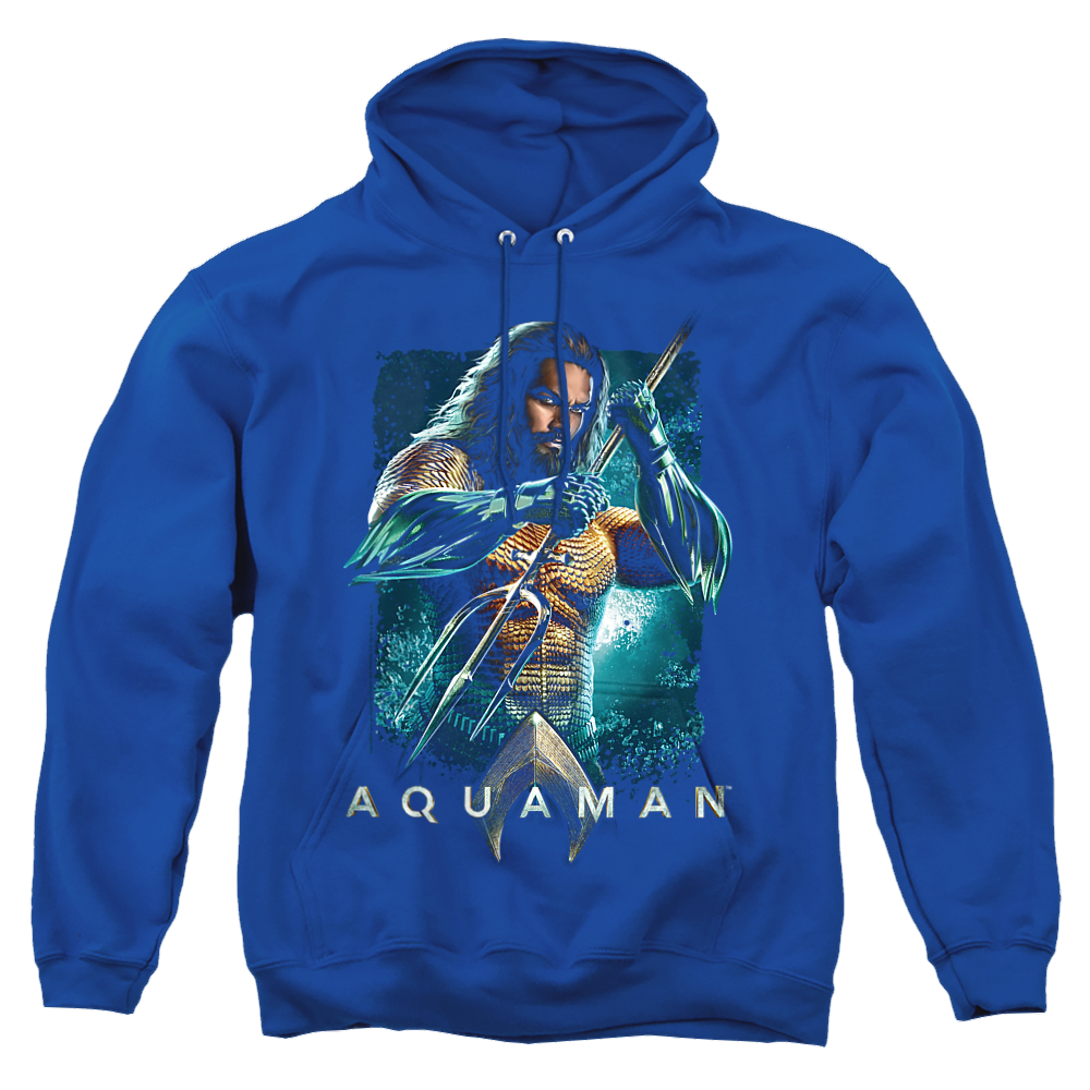 Aquaman Movie Trident - Pullover Hoodie Pullover Hoodie Aquaman   