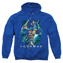 Aquaman Movie Trident - Pullover Hoodie Pullover Hoodie Aquaman   