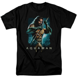 Aquaman Movie Trident - Men's Regular Fit T-Shirt Men's Regular Fit T-Shirt Aquaman   