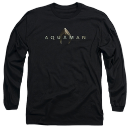 Aquaman Movie Logo - Men's Long Sleeve T-Shirt Men's Long Sleeve T-Shirt Aquaman   