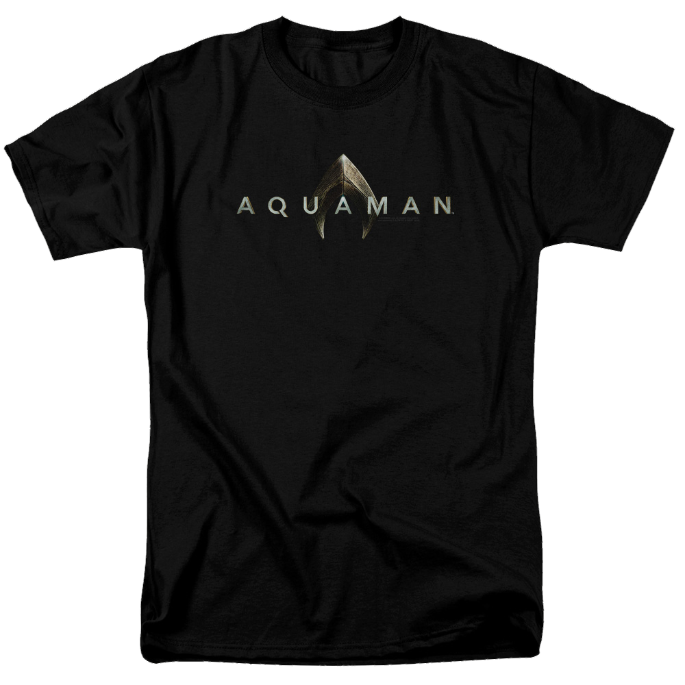 Aquaman Movie Logo - Men's Regular Fit T-Shirt Men's Regular Fit T-Shirt Aquaman   