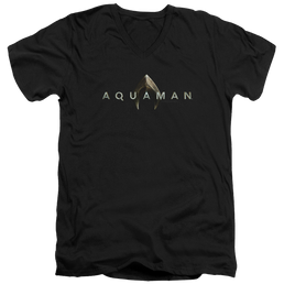 Aquaman Movie Logo - Men's V-Neck T-Shirt Men's V-Neck T-Shirt Aquaman   