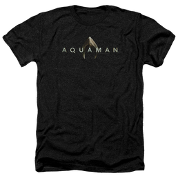 Aquaman Movie Logo - Men's Heather T-Shirt Men's Heather T-Shirt Aquaman   
