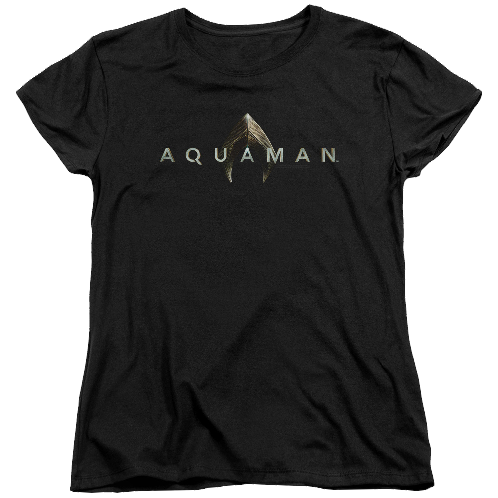 Aquaman Movie Logo - Women's T-Shirt Women's T-Shirt Aquaman   