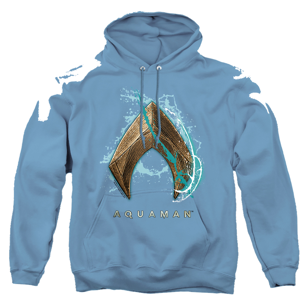 Aquaman Movie Water Shield - Pullover Hoodie Pullover Hoodie Aquaman   