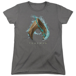 Aquaman Movie Water Shield - Women's T-Shirt Women's T-Shirt Aquaman   