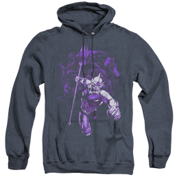 Aquaman Movie Evil Doers - Heather Pullover Hoodie Heather Pullover Hoodie Aquaman   