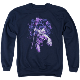 Aquaman Movie Evil Doers - Men's Crewneck Sweatshirt Men's Crewneck Sweatshirt Aquaman   