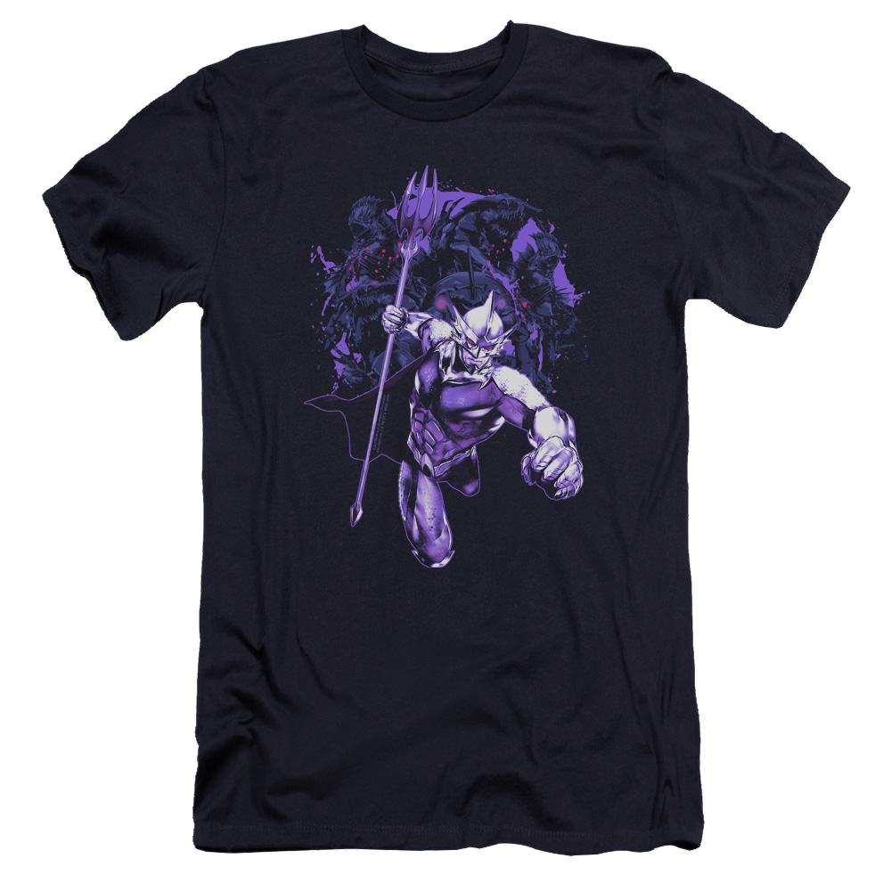 Aquaman Movie Evil Doers - Men's Premium Slim Fit T-Shirt Men's Premium Slim Fit T-Shirt Aquaman   