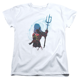 Aquaman Movie Silhouette - Women's T-Shirt Women's T-Shirt Aquaman   