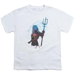Aquaman Movie Silhouette - Youth T-Shirt Youth T-Shirt (Ages 8-12) Aquaman   