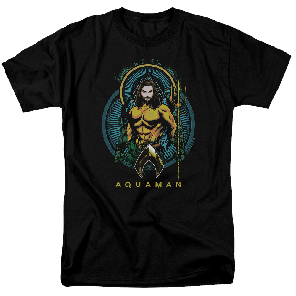 Aquaman Movie Aqua Nouveau - Men's Regular Fit T-Shirt Men's Regular Fit T-Shirt Aquaman   