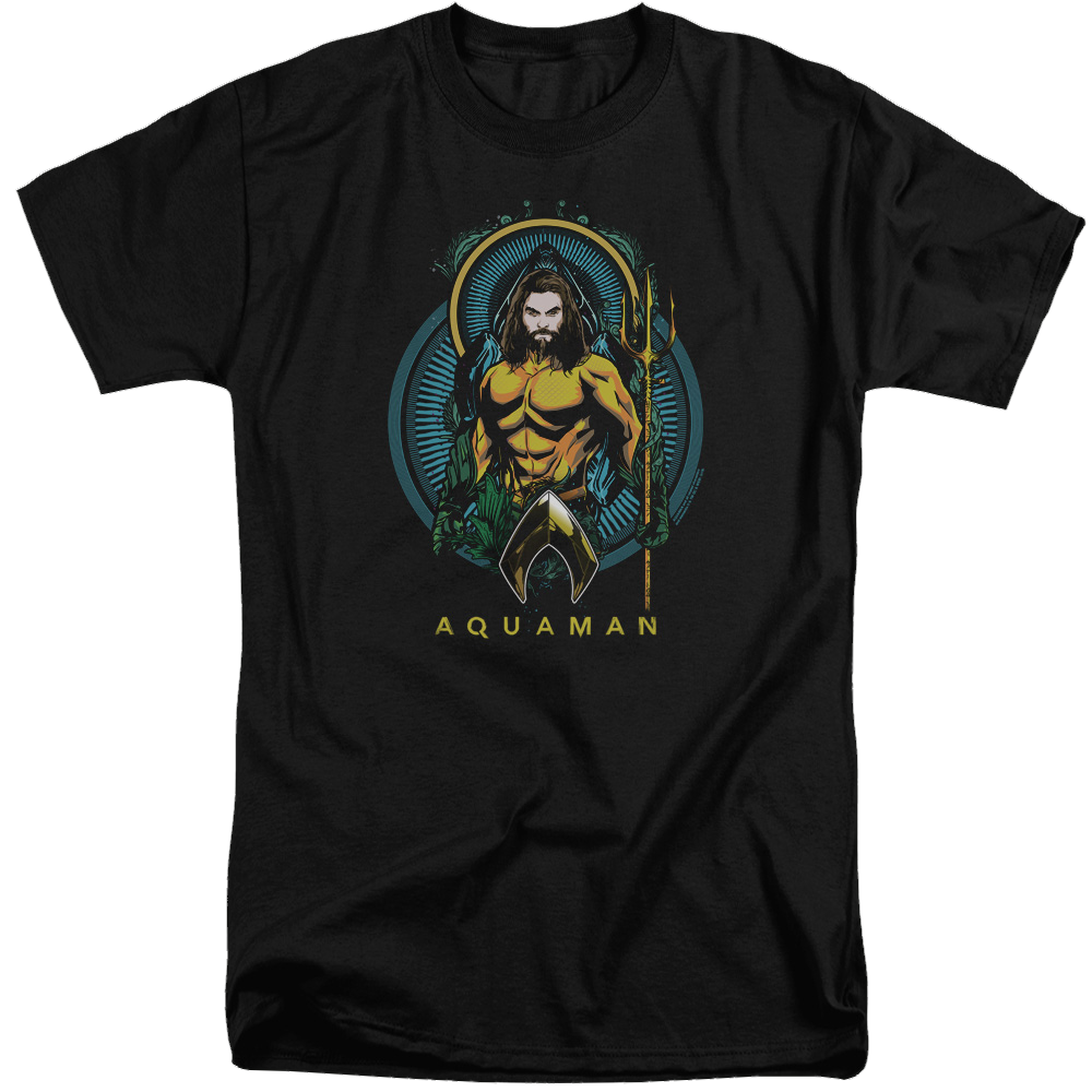 Aquaman Movie Aqua Nouveau - Men's Tall Fit T-Shirt Men's Tall Fit T-Shirt Aquaman   