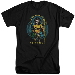 Aquaman Movie Aqua Nouveau - Men's Tall Fit T-Shirt Men's Tall Fit T-Shirt Aquaman   