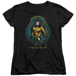 Aquaman Movie Aqua Nouveau - Women's T-Shirt Women's T-Shirt Aquaman   