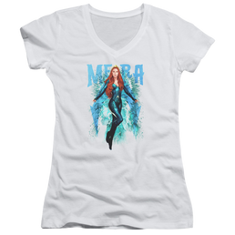 Aquaman Movie Mera - Juniors V-Neck T-Shirt Juniors V-Neck T-Shirt Aquaman   