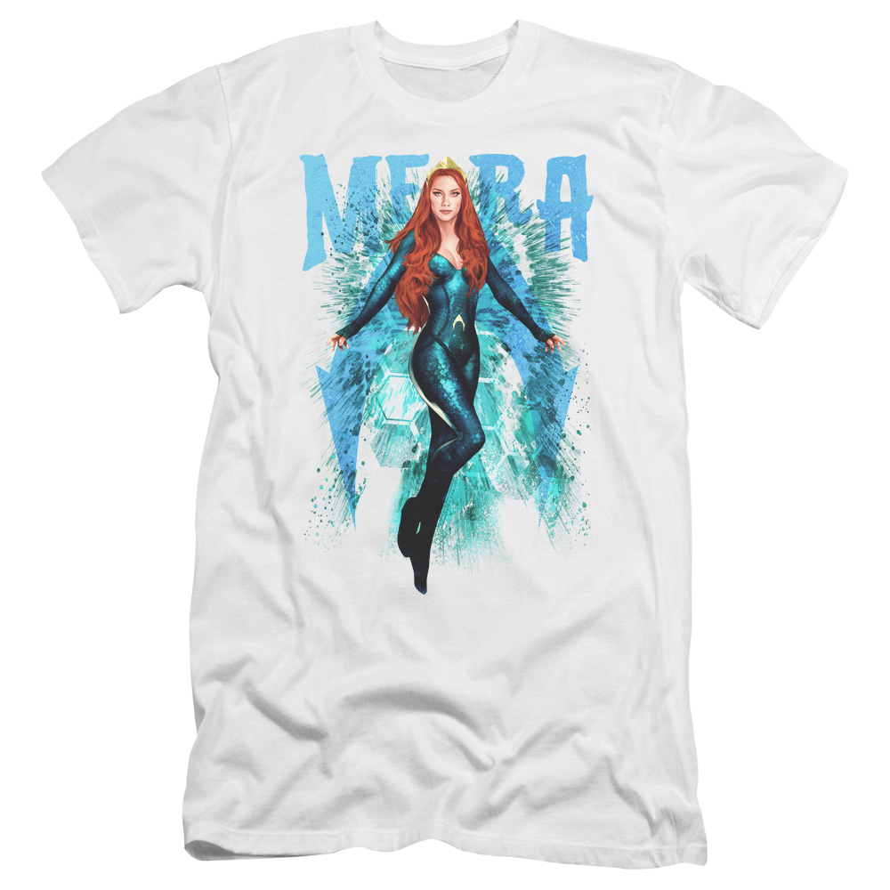 Aquaman Movie Mera - Men's Premium Slim Fit T-Shirt Men's Premium Slim Fit T-Shirt Aquaman   