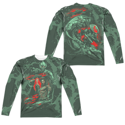 Aquaman Movie Good And Evil - Men's All-Over Print Long Sleeve Men's All-Over Print Long Sleeve Aquaman   