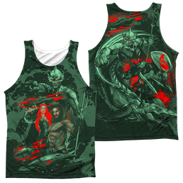 Aquaman Movie Good And Evil - Men's All Over Print Tank Top Men's All Over Print Tank Aquaman   