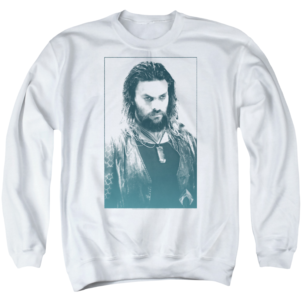 Aquaman Movie Salt Of The Sea - Men's Crewneck Sweatshirt Men's Crewneck Sweatshirt Aquaman   