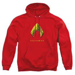 Aquaman Movie Aquaman Logo - Pullover Hoodie Pullover Hoodie Aquaman   