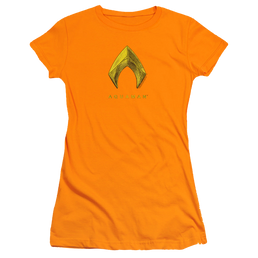 Aquaman Movie Aquaman Logo - Juniors T-Shirt Juniors T-Shirt Aquaman   
